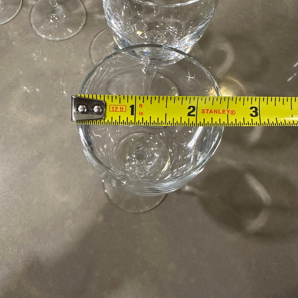 Elegant Crystal Wine Glasses- Set of 5